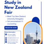 Study in New Zealand Fair – Rudrapur | 18 August 2025