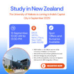 Study in New Zealand Fair 2025 | University of Waikato in Delhi
