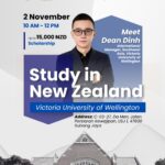 Study in New Zealand Event | VUW in Subang Jaya | 2 Nov