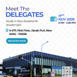 Study in New Zealand | academyEx Delhi Visit – 17 Nov 2025