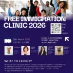 Free Immigration Clinic Auckland | RBS – 28 March 2026